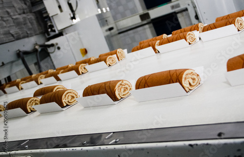 Photos Multilayered sweet rolls