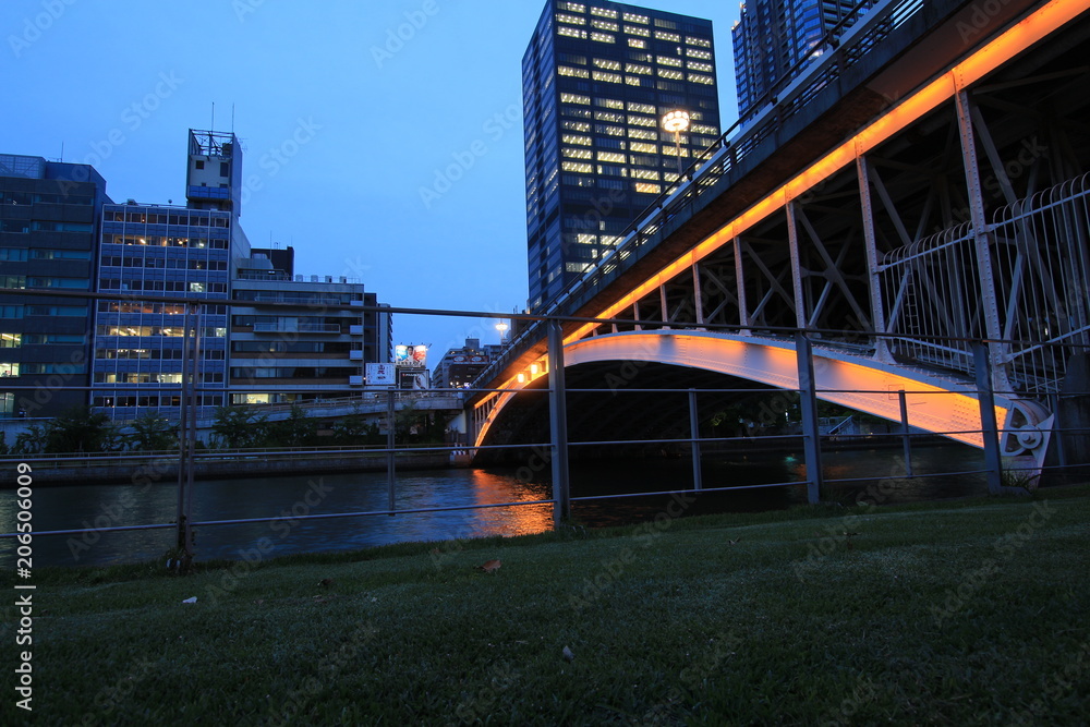 Fototapeta premium 大阪 中之島