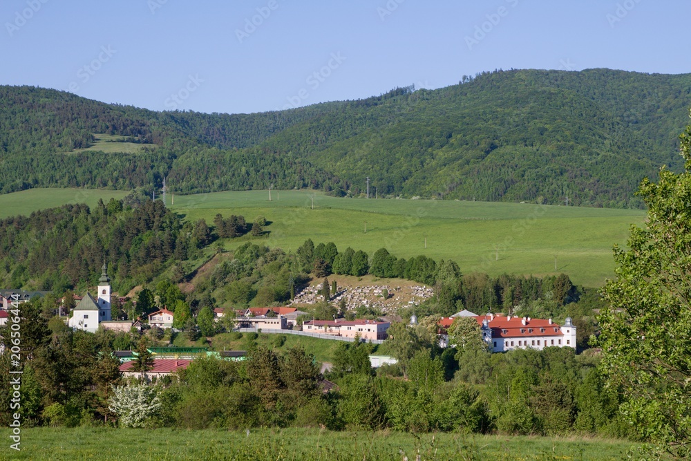 View of Kluknava, Slovakia