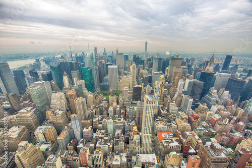 New York  Manhattan dall alto
