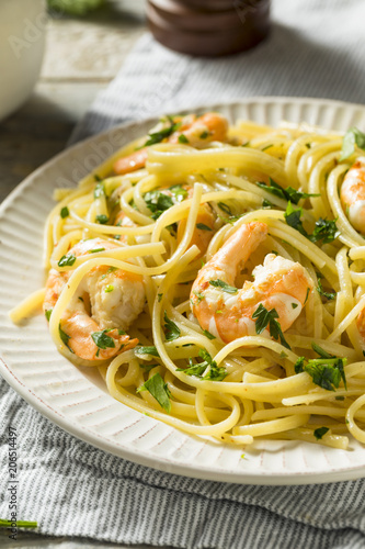 Homemade Lemon Shrimp Scampi