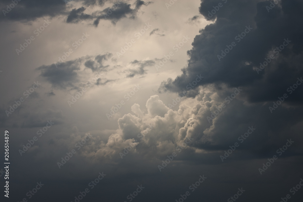 Obraz premium Chmury burzowe
