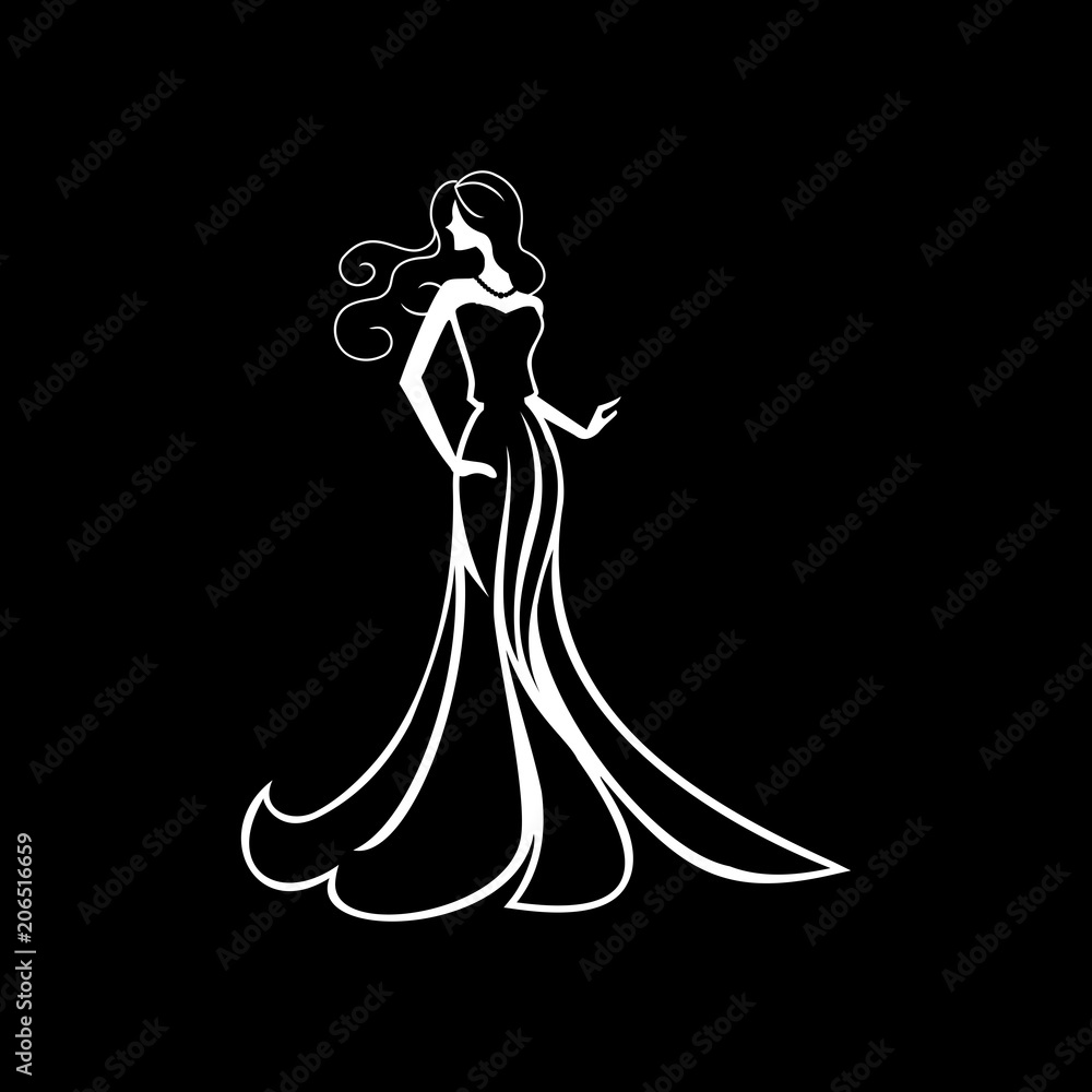 ashion girl vector template ashion girl vector template