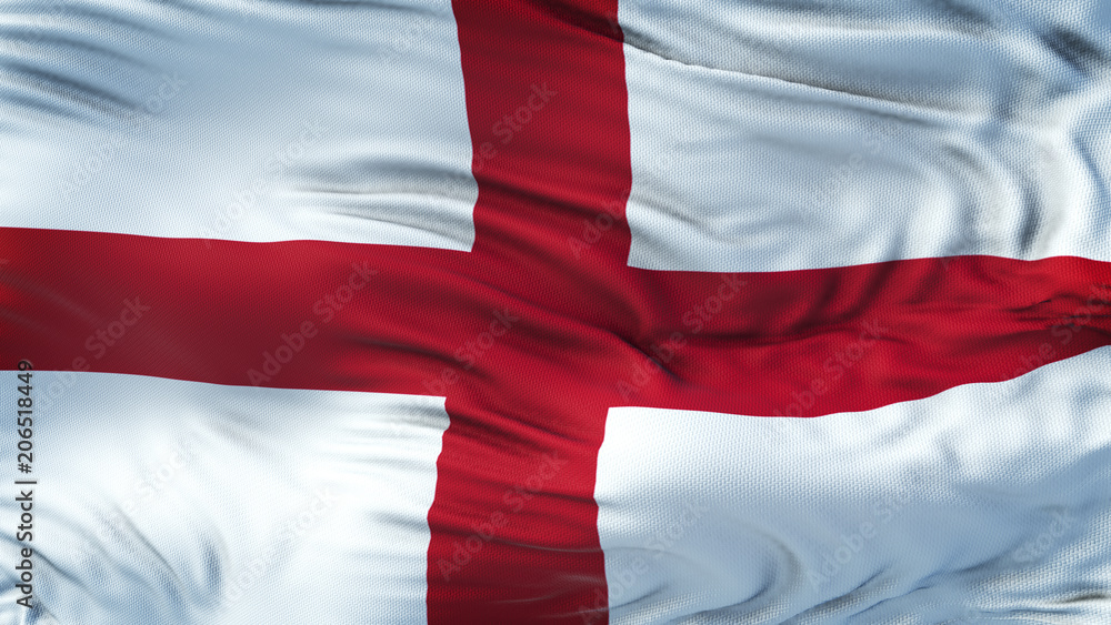 Fototapeta premium ENGLAND Realistic Waving Flag Background