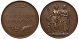 France French medal 1831, to heroic Poland, wreath of stars above, in memory of Polish uprising in 1831, allegorical France consoles allegorical Poland, inscription in French above You will not die,