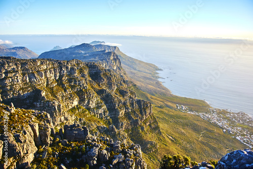 Table mountain view Cape-Town South Africa