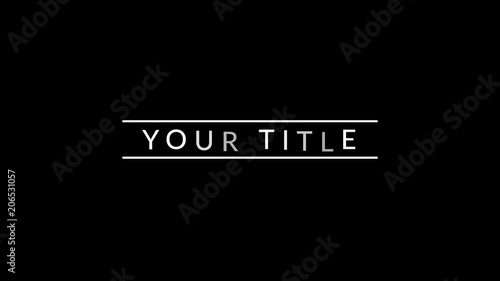 Gentle Slide Up Reveal Title