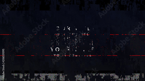 Glitch Title Sequence