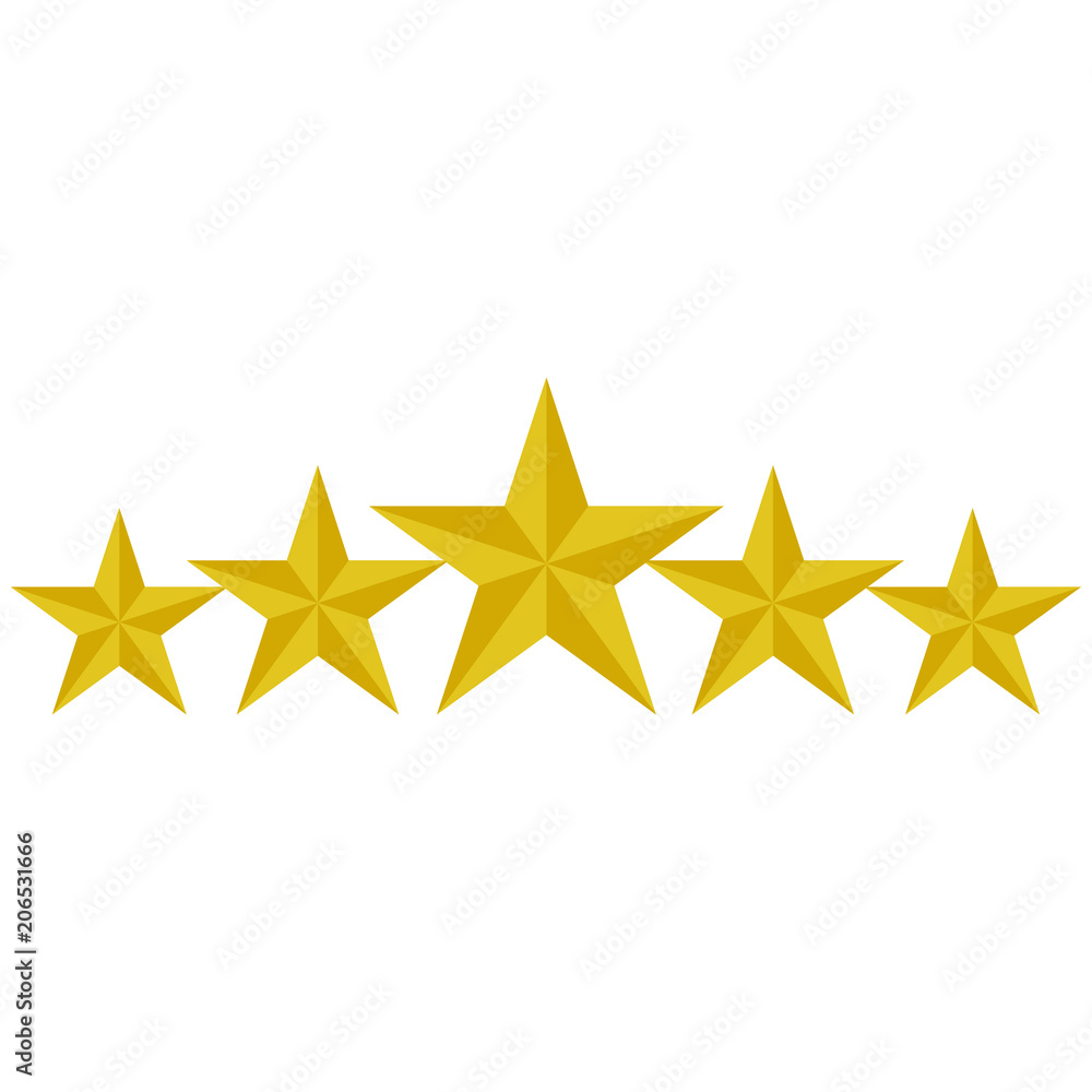 Rating stars vector icon Rating stars vector icon