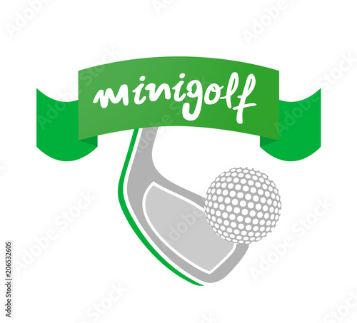 Minigolf sport icon