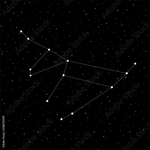 Capricornus constellation symbol