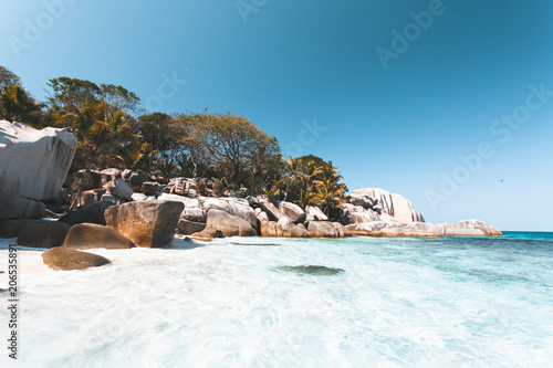 Fototapeta Naklejka Na Ścianę i Meble -  Tropical Beach in Seychelles