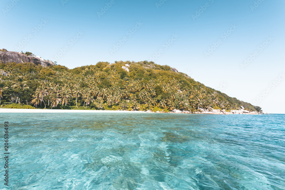 Tropical Island in Seychelles