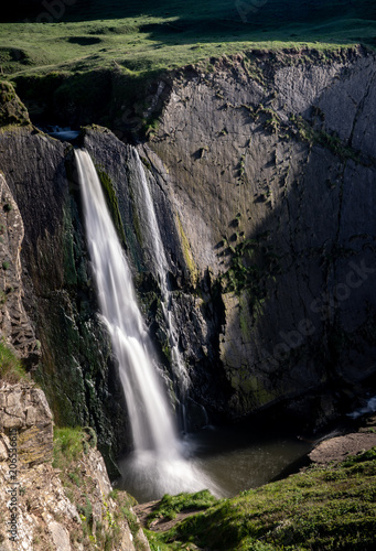 Speke s Mill Mouth Waterfall near Hartland Quay in North Devon