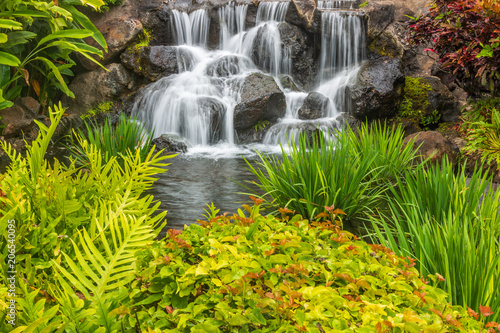 Beautiful Resort Waterfall on Maui