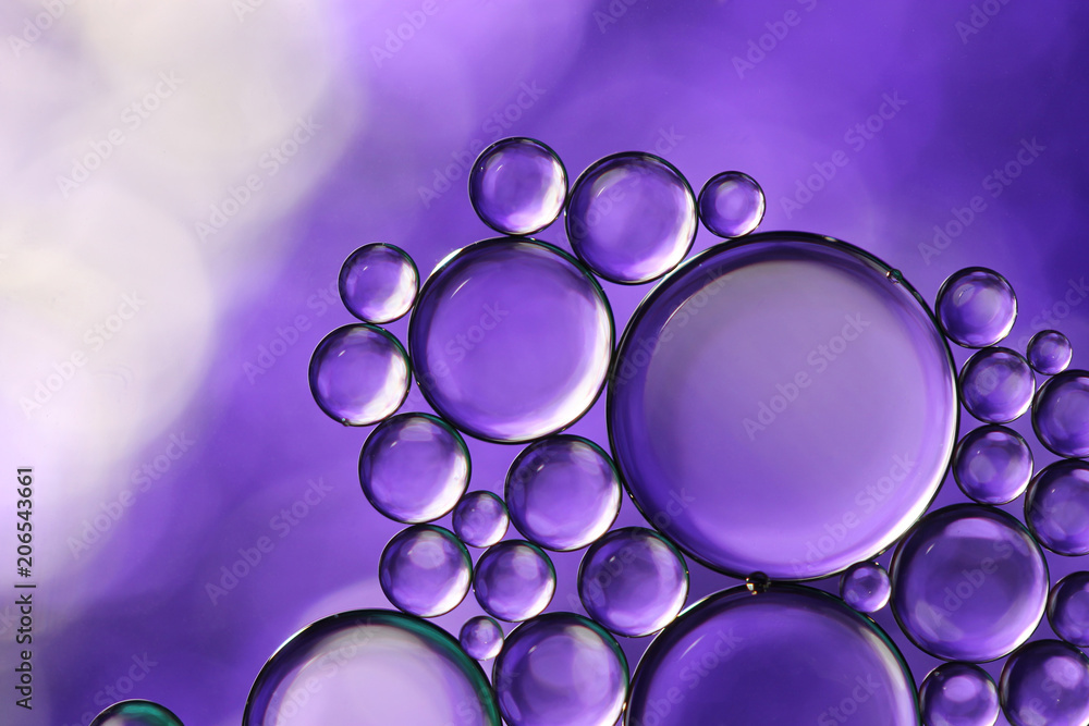 Purple background image of an oil and water photo Purple background image of an oil and water photo