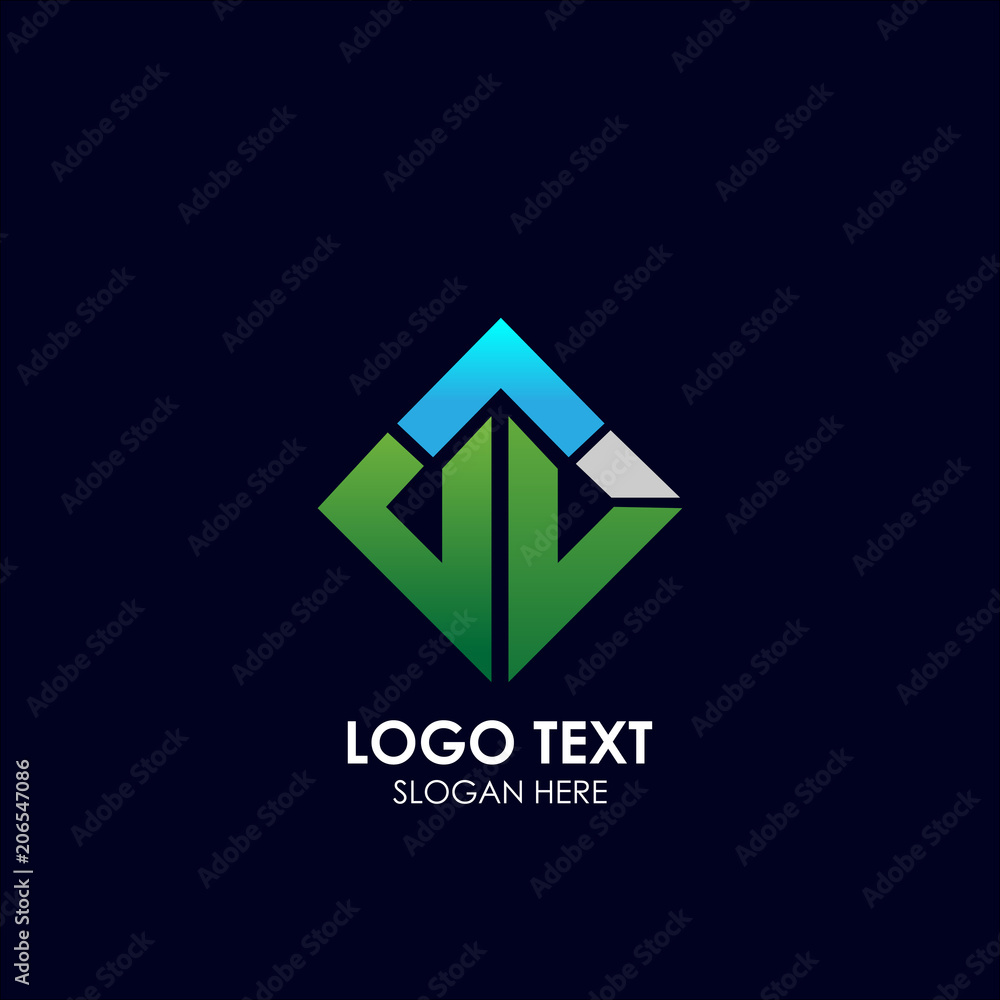 Fototapeta premium Real Estate logo vector for business corporate