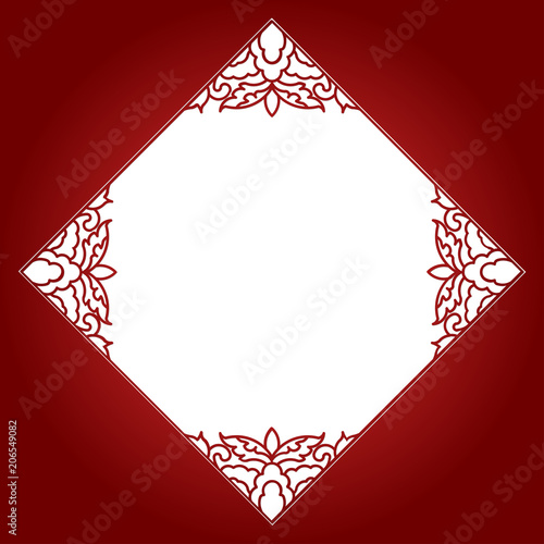 Chinese Paper Cuttings Background 