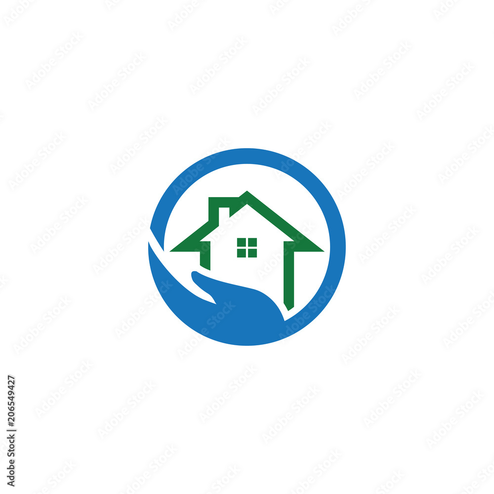 Home care logo icon template Home care logo icon template