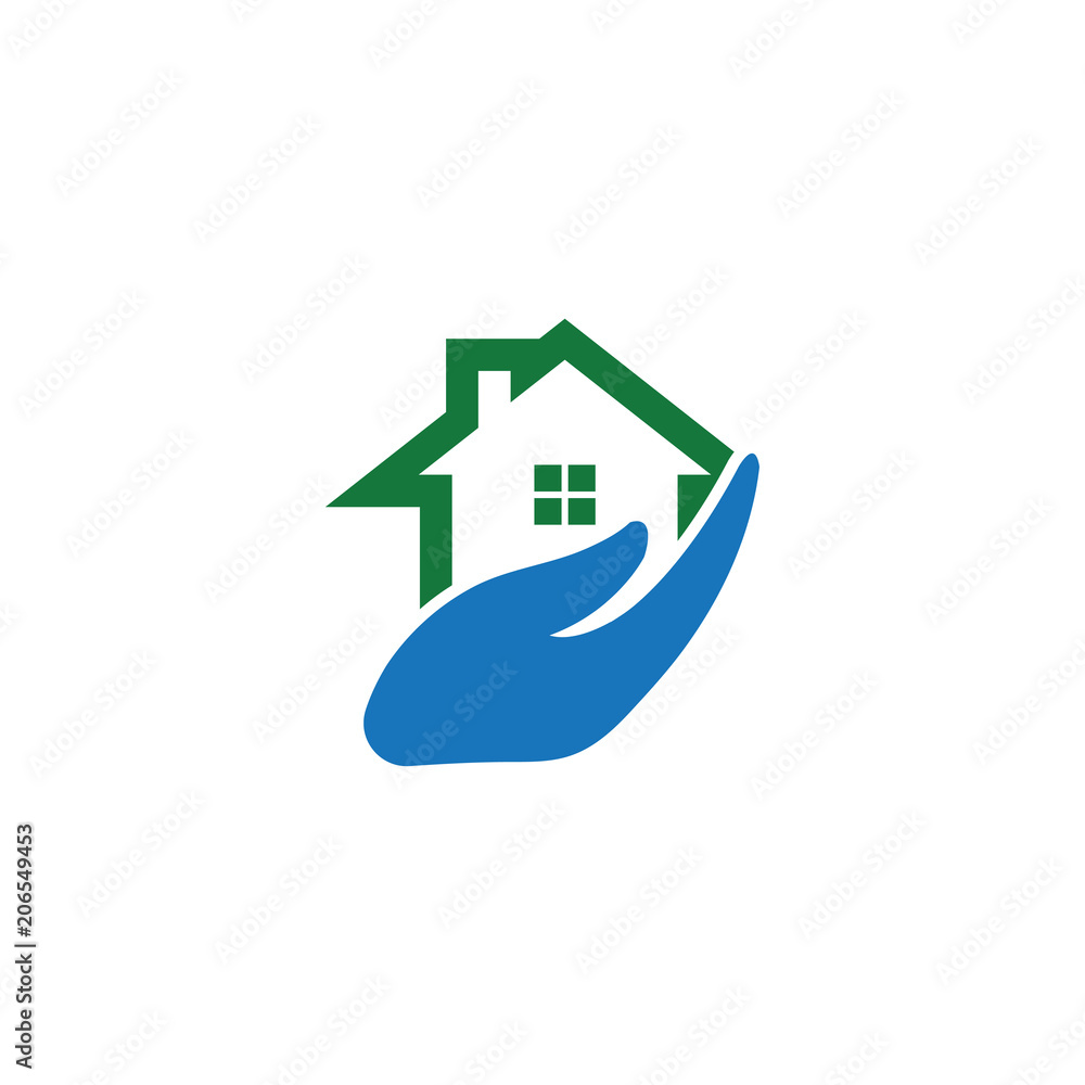 Home care logo icon template Home care logo icon template