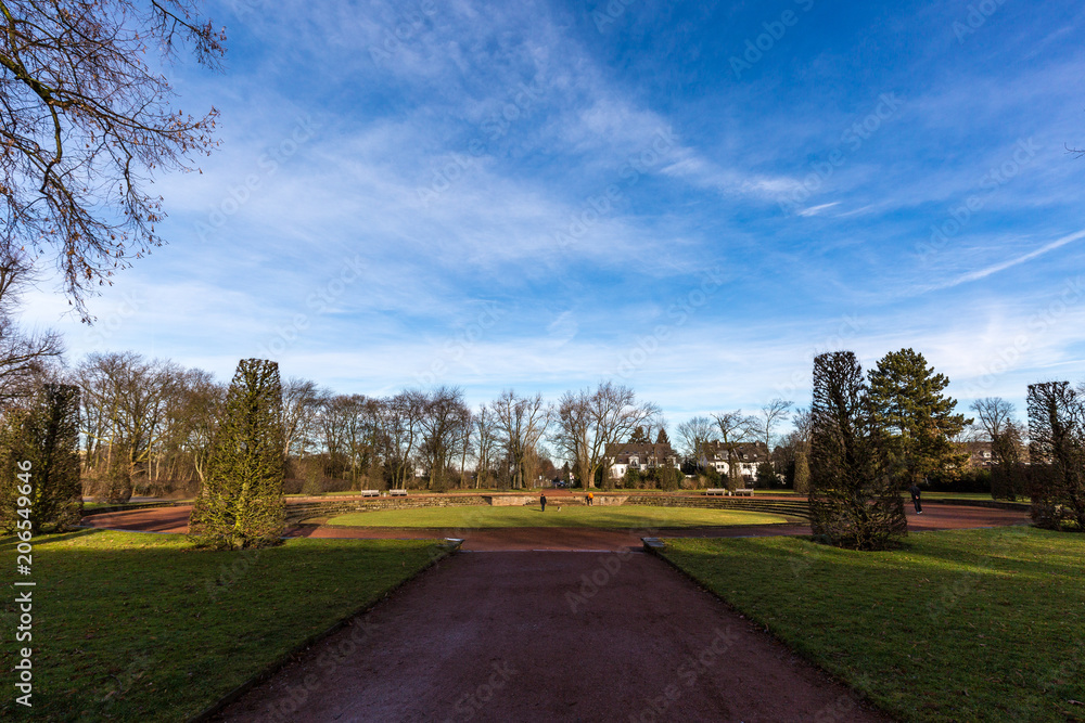 Obraz premium In park durring winter