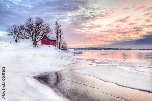 Photography A Red little cottage in Stockholms archipelago