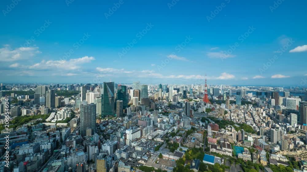 4K・東京風景・タイムラプス