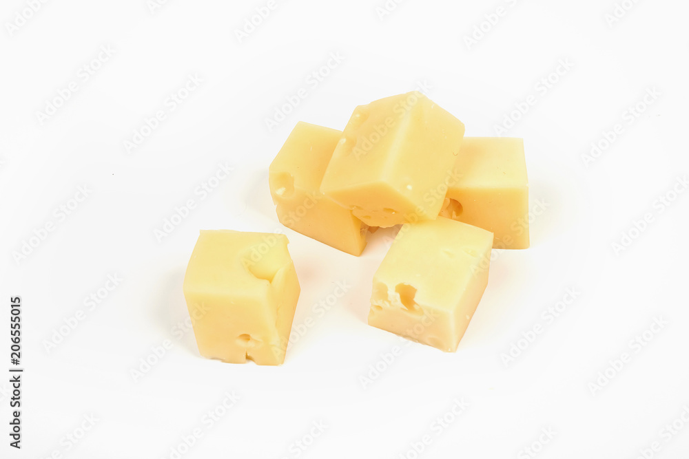 Cheese isolated on white background Cheese isolated on white background