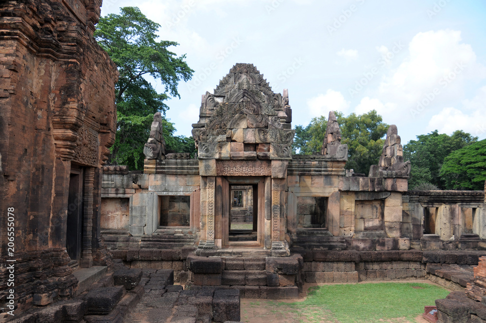 Religious Park Age of creation thousands of years.Buriram Province - Thailand.