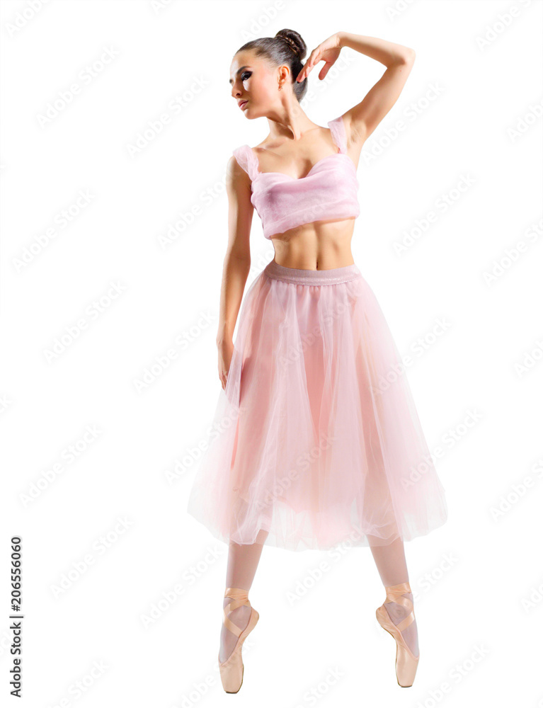 Ballerina (isolated on white ver)