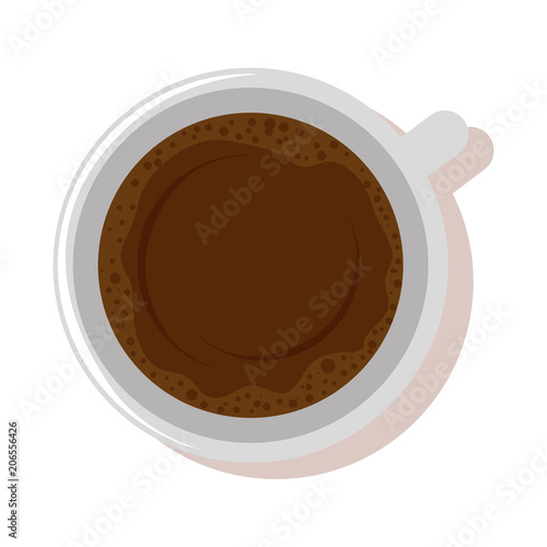 coffee cup isolated icon vector illustration design
