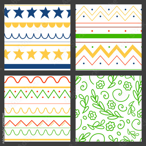 Easter seamless pattern background design vector holiday celebration party wa...