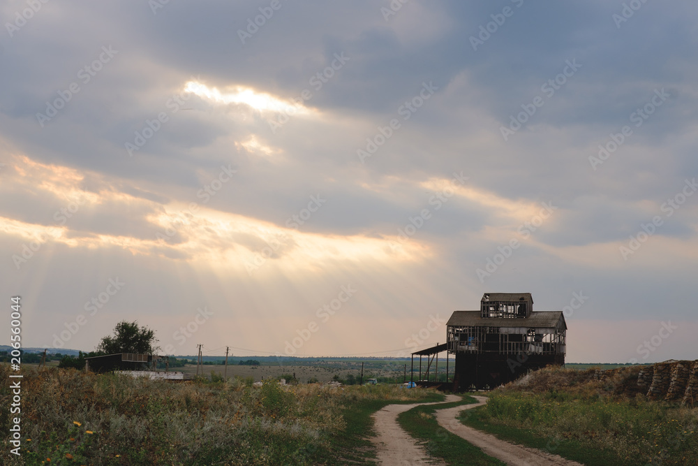 lonely mysterious house