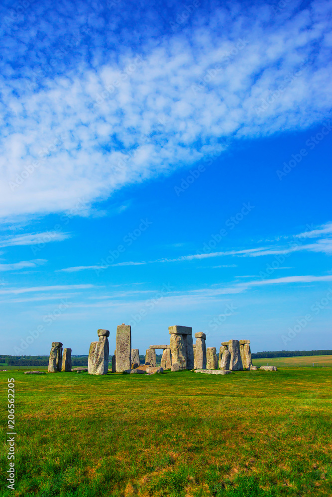 Stonehenge of Wiltshire of Great Britain