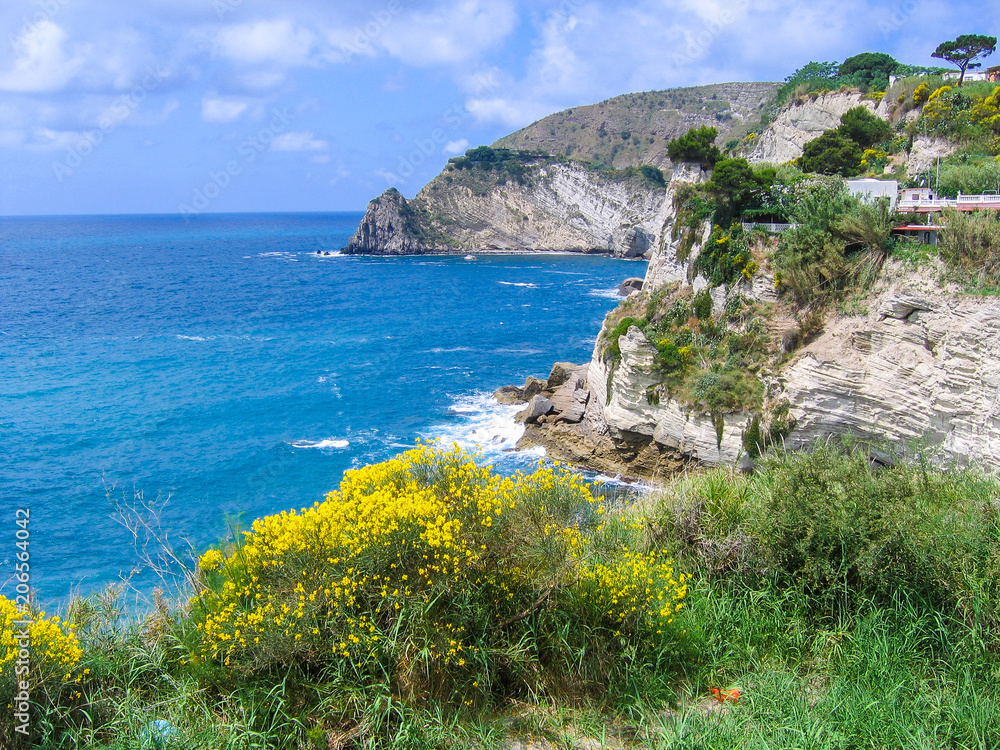The beauties of the Amalfi coast, Positano and Amalfi and the beautiful islands of Procida, Ischia and Capri