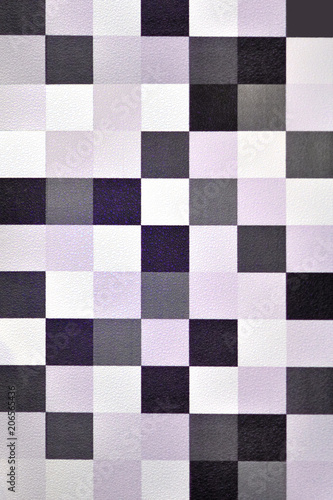 Seamless geometric wallpaper background (purple tone)