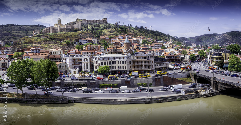 Old Tbilisi Town Panorama