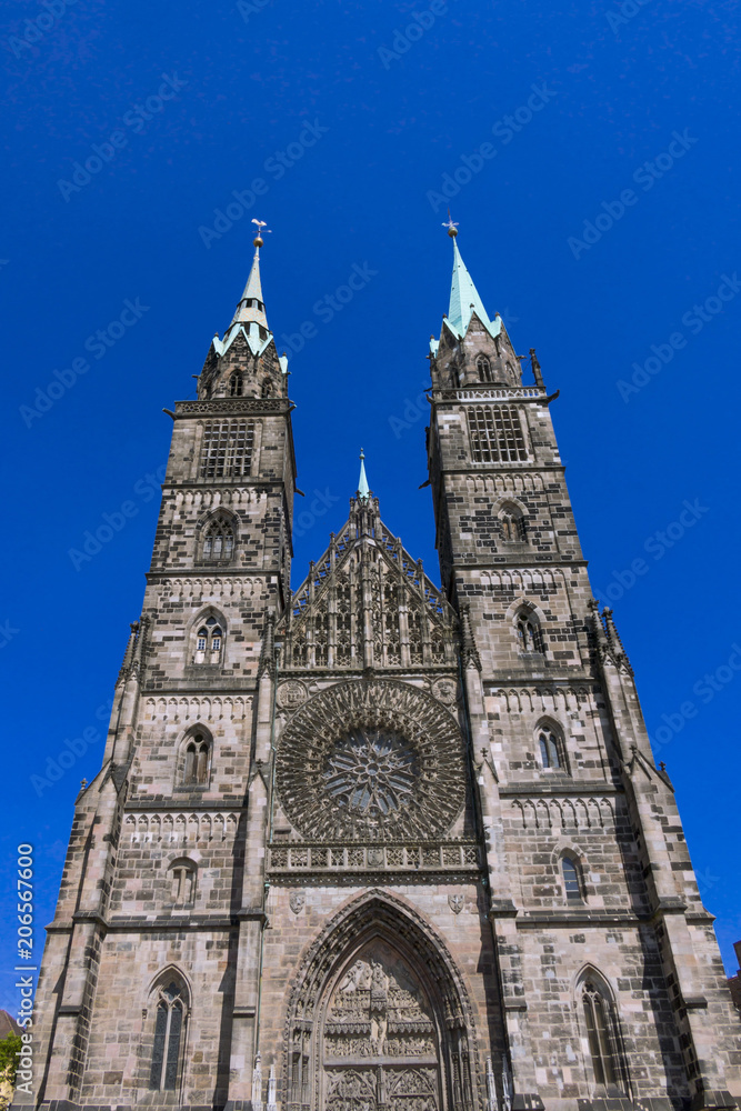 Lorenzkirche church, Nuremberg, Middle Franconia, Bavaria, Germany, Europe