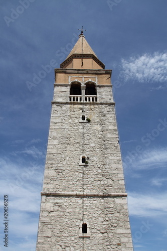 Kirchturm von Umag in Kroatien