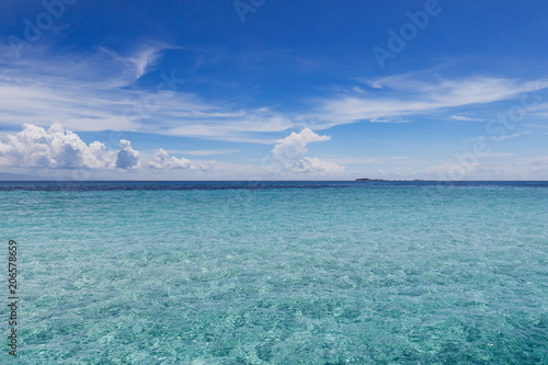 Cuadro en lienzo フィリピン セブ島 真夏の海と青空