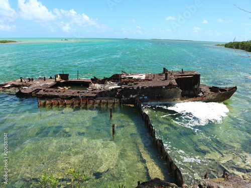 Bootswrack auf Kuba  Karibik