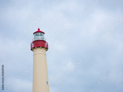 The Cape May beach lighthouse, NJ, USA