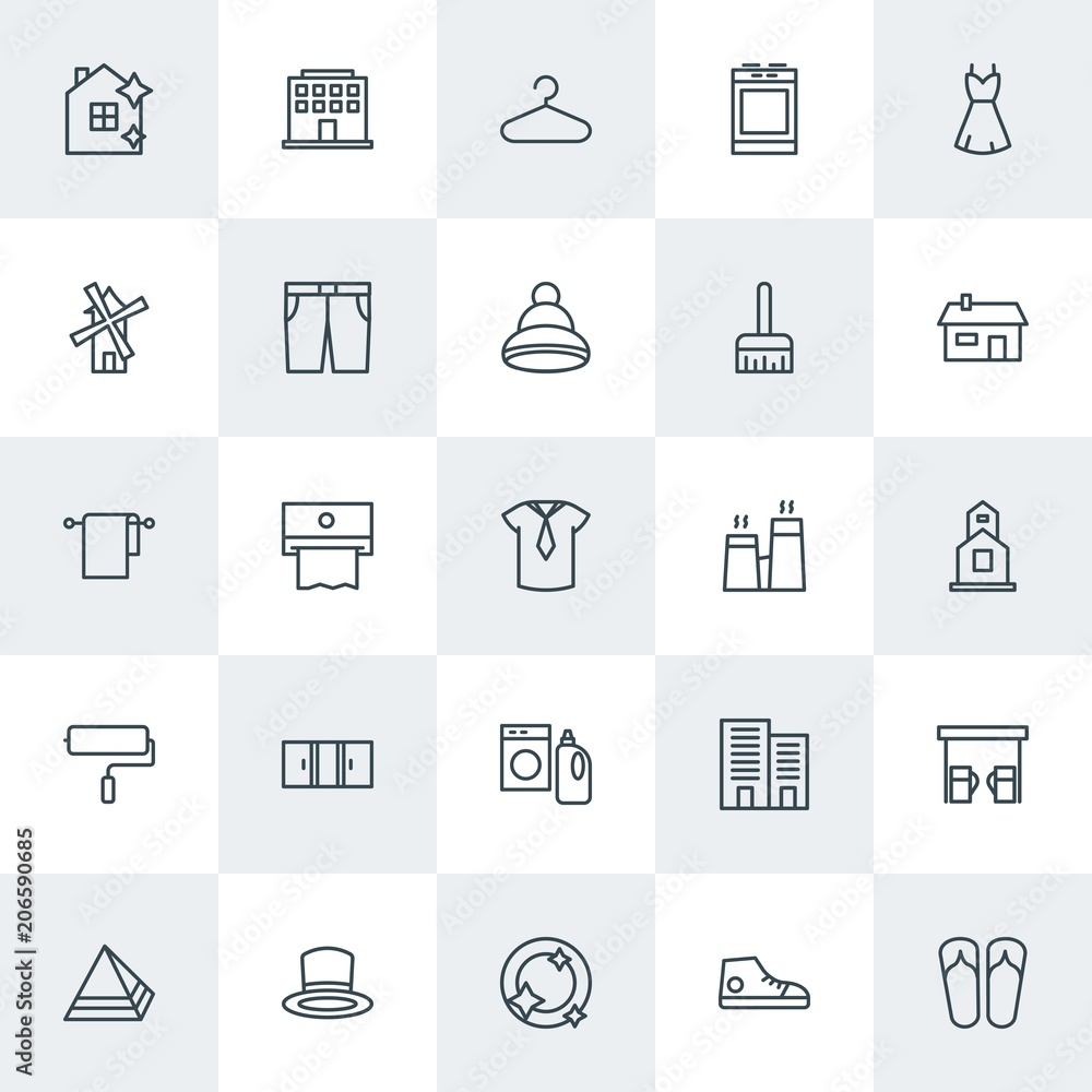 Modern Simple Set of clothes, buildings, housekeeping Vector outline Icons. Contains such Icons as gas, office, object, business, shiny and more on white background. Fully Editable. Pixel Perfect. Modern Simple Set of clothes, buildings, housekeeping Vector outline Icons. Contains such Icons as gas, office, object, business, shiny and more on white background. Fully Editable. Pixel Perfect.