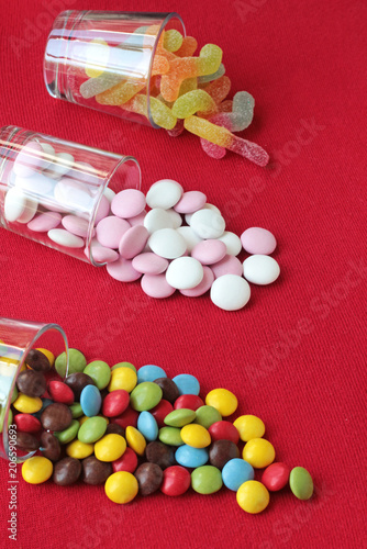 various sweets spread on a table