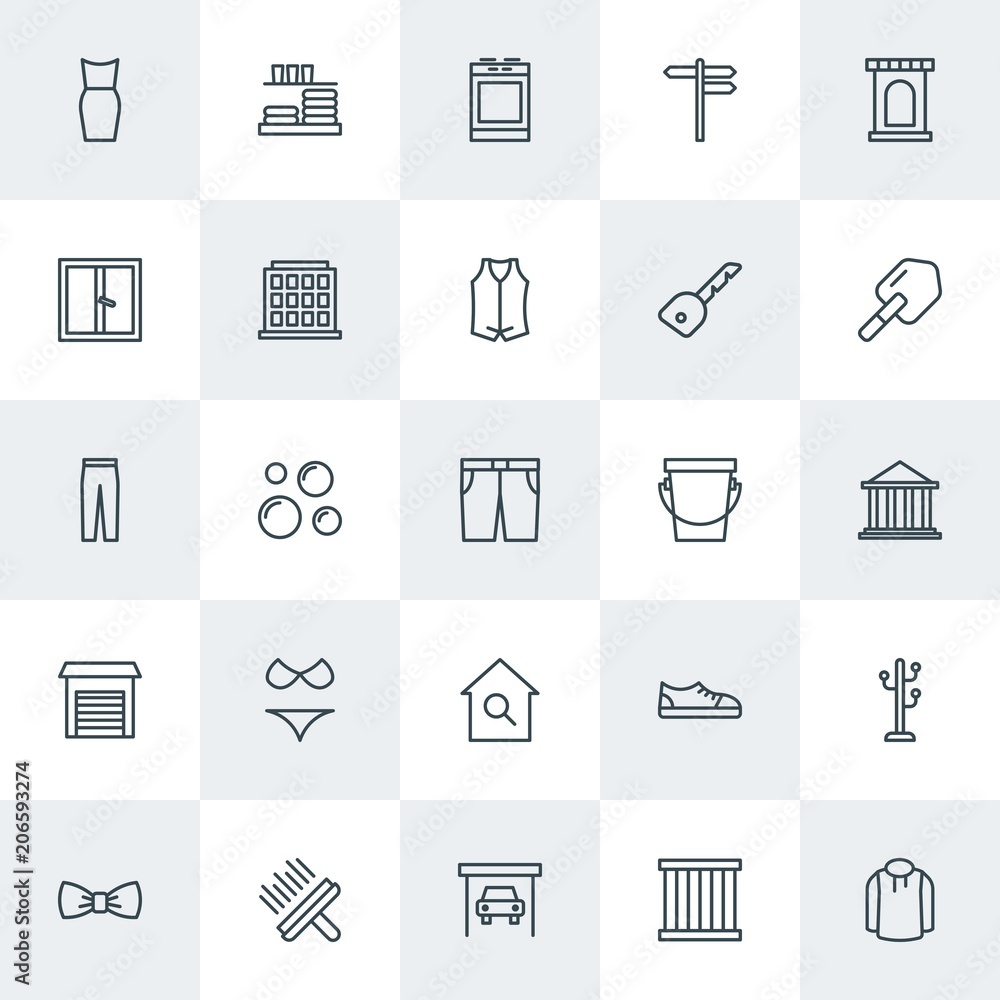 Modern Simple Set of clothes, buildings, housekeeping Vector outline Icons. Contains such Icons as young, sport, xmas, background, tie and more on white background. Fully Editable. Pixel Perfect. Modern Simple Set of clothes, buildings, housekeeping Vector outline Icons. Contains such Icons as young, sport, xmas, background, tie and more on white background. Fully Editable. Pixel Perfect.