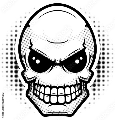 Evil Alien Illustration