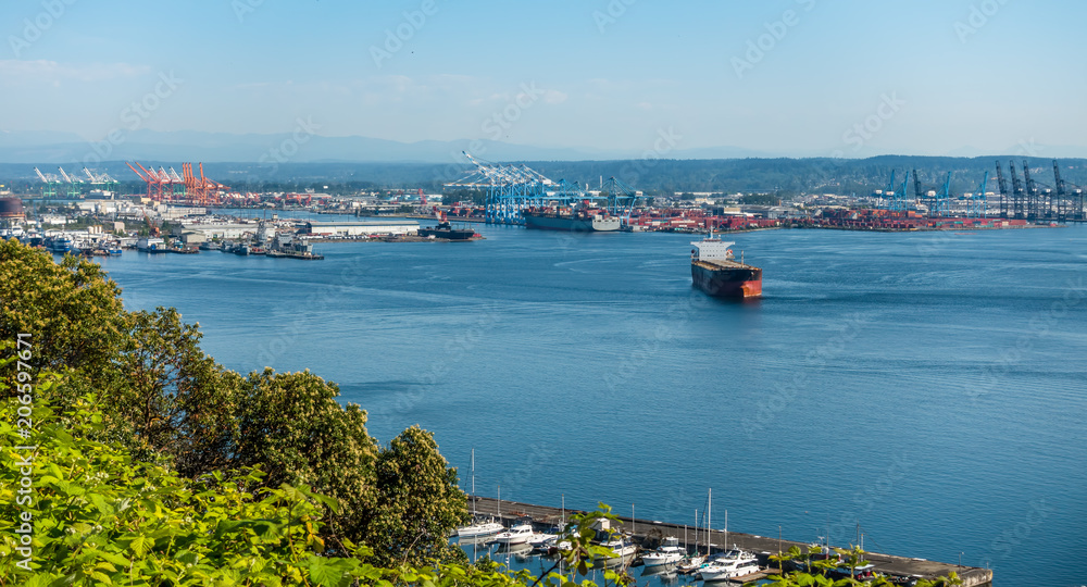 Busy Port Of Tacoma 3