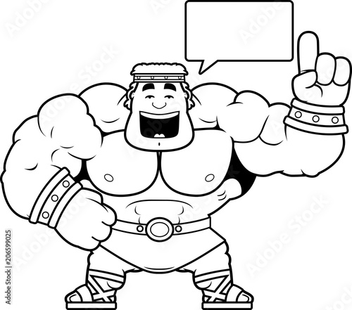 Cartoon Hercules Talking