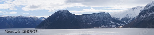 Sognefjord in Norwegen photo