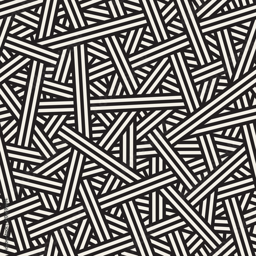 Vector seamless pattern. Modern stylish abstract texture. Repeating geometric tiles..